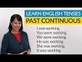Learn English Tenses: PAST CONTINUOUS