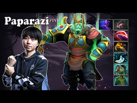 Paparazi - Wraith King Safelane | Dota 2 7.31d Gameplay