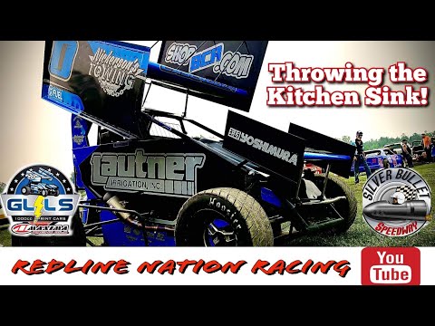 Throwing the Kitchen Sink? Track Record? | Great Lakes Lightning Sprints at Silver Bullet Speedway