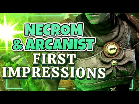 ESO NECROM & ARCANIST FIRST IMPRESSIONS: The Elder Scrolls Online Necrom Playtest Event