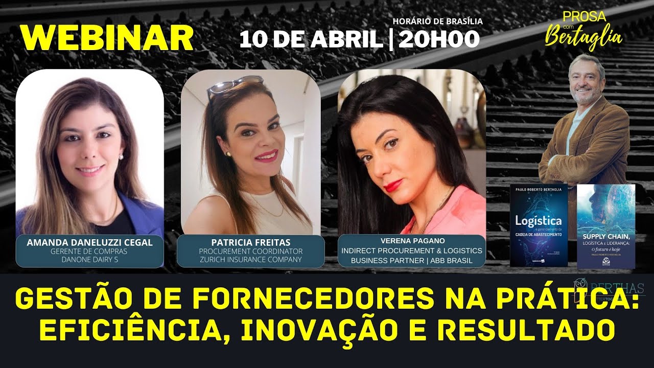 163 - GESTÃO DE FORNECEDORES NA PRÁTICA: EFICIÊNCIA, INOVAÇÃO E RESULTADO