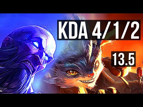 RYZE vs RUMBLE (MID) | 4/1/2, 300+ games | KR Diamond | 13.5