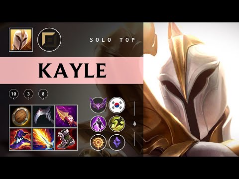 Kayle Top vs Fiora - KR Master Patch 25.24