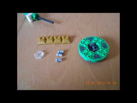 how to make super lego beyblade spinner
