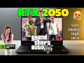 Gta 5 Game Test On RTX 2050 Laptop Gta5