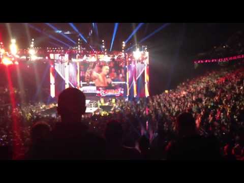 JOHN CENA OFF AIR WWE RAW 4/8/13