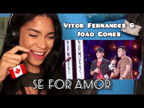 Gringa reage a SE FOR AMOR - João Gomes e Vitor Fernandes (DVD Ao Vivo em Fortaleza)