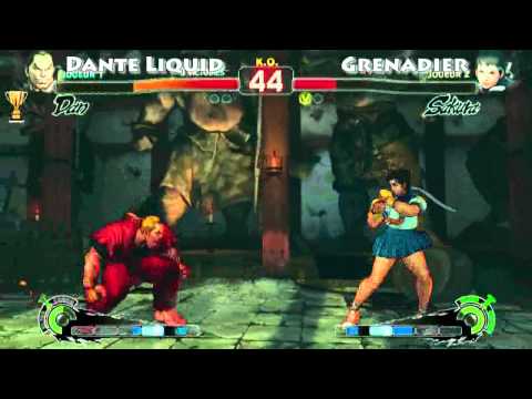 RB NTSC SSFIVAE 21/04/2012 - Finale : Dante Liquid (Dan) - Grenadier (Sakura)