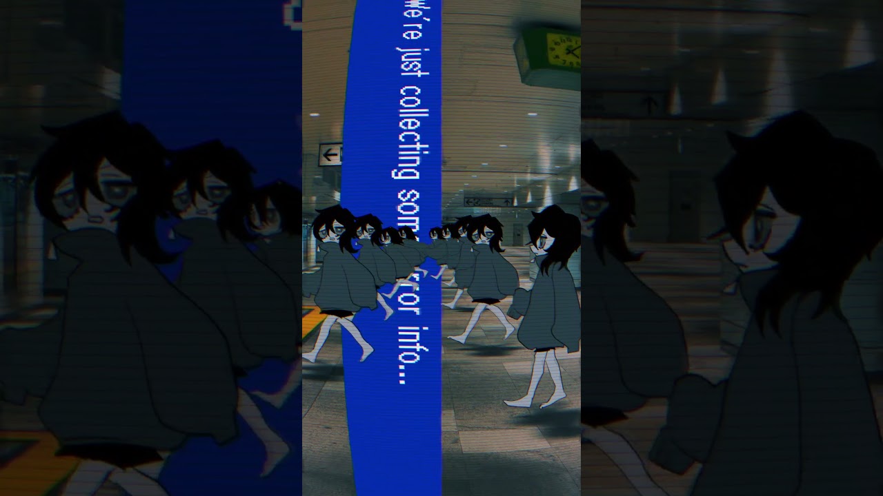 始発前の新宿駅で「ループザルーム」#VOCALOID #初音ミク #edit #fyp #viral