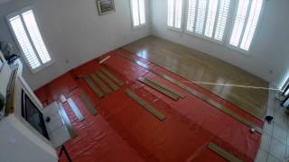 Laminate Flooring Installation Timelapse