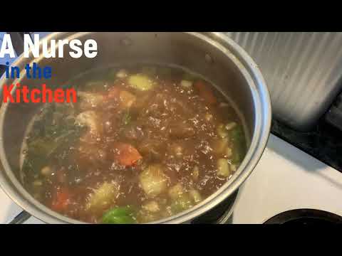 Haitian Bouillon-a step by step tutorial