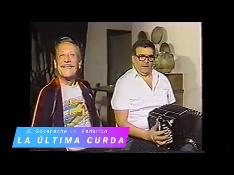 LA ULTIMA CURDA Tango Polaco Roberto Goyeneche cantando, Leopoldo Federico en Bandoneon (subtitulos)