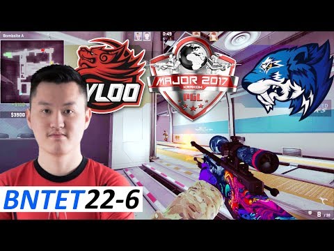 BnTeT 22-6 POV / TyLoo vs Flash / Train / Asia Minor - PGL Major Krakow 2017