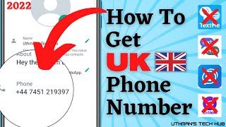 How To Get Free UK Phone Number For Any Verification || UPDATED 2023