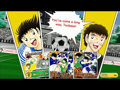 Gacha Anniversary 2nd Ticket + Samurai 97 Ticket Part 2 - Captain Tsubasa Dream Team