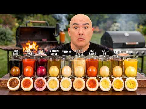 I Boiled Eggs in Every Liquid I Could Find!