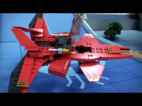 Vidéo LEGO Ninjago 70721 : Le superjet de Kai