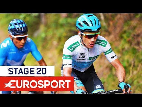 Yates Seals Red Jersey in Thrilling Race | Vuelta a España 2018 | Stage 20 Highlights