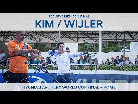 Kim Woojin v Steve Wijler – Recurve Men’s Semifinal | Rome 2017