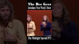 Bee Gees Humor: Mo Laughs Too Hard! 1973 Midnight Special
