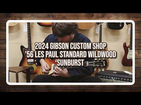 Immagine Gibson Custom Shop '56 Les Paul Standard Wildwood 2024, Sunburst - 8