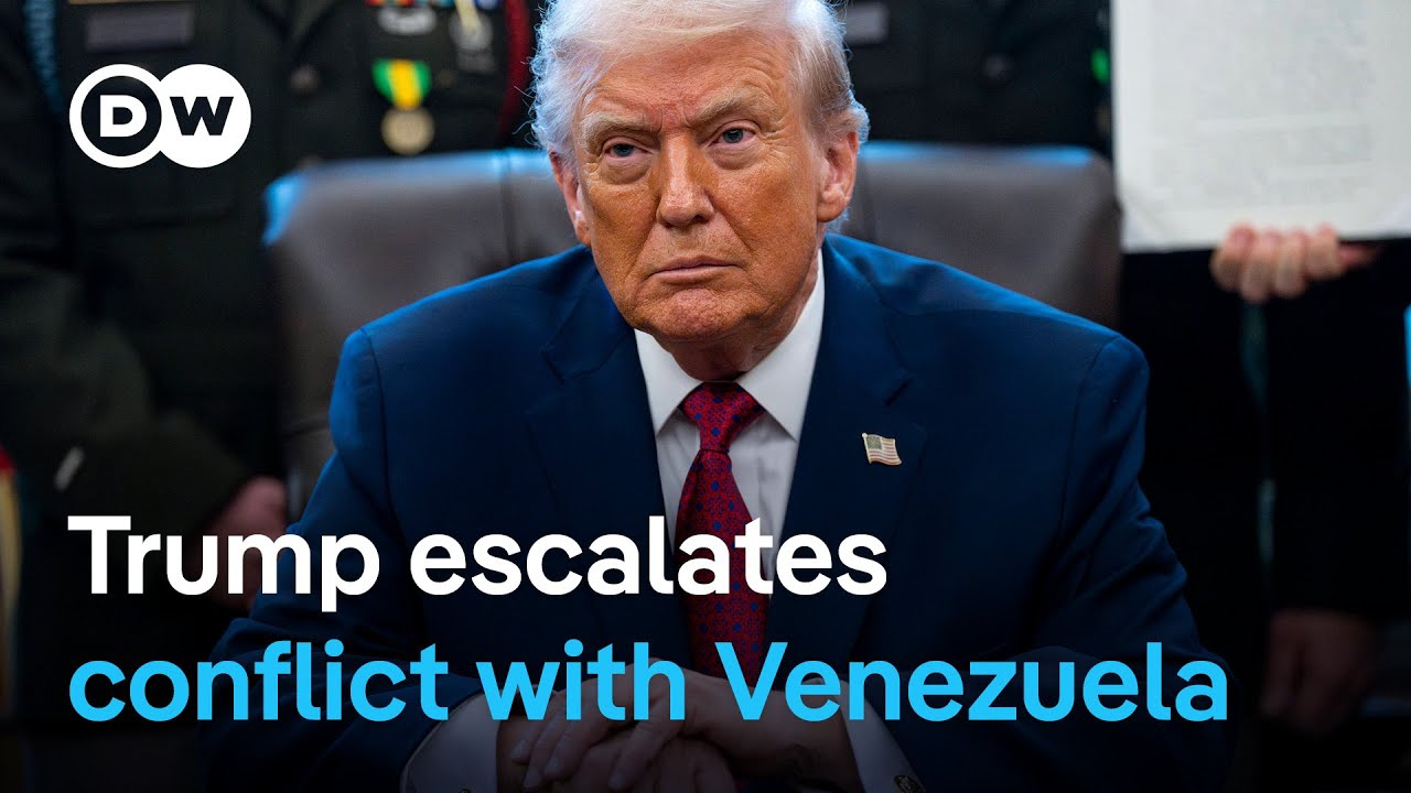 Trump orders blockade of ‘sanctioned oil tankers’ into Venezuela | DW News