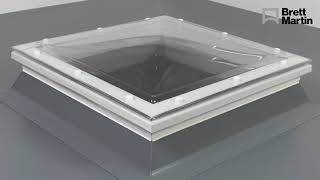 How To Install A Mardome Trade Fixed Dome On A PVC Kerb