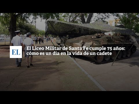 El Liceo Militar de Santa Fe cumple 75 años: cómo es un día en la vida de un cadete
