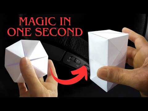 Easy Origami Magic Transforming Flexahedron || How To Make Easy Origami Flexahedron