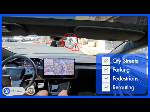 **Little human inside this computer!** | FSD 12.3.4 Drive in Gilbert, AZ (Model S HW4)