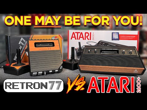 Atari 2600+ VS Hyperkin Retron 77 - Showdown!