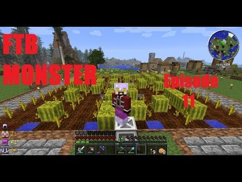 FTB Monster LP Episode 11 - Farm Expansion and Autocrafting