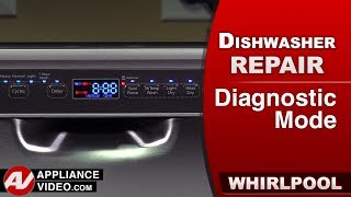 Whirlpool WDF560SAFM2 Dishwasher - Diagnostic Mode