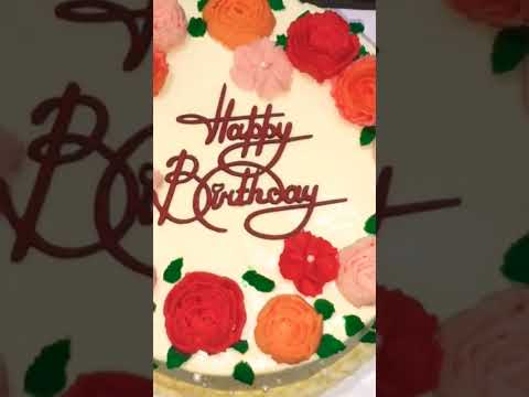 #birthdaycake #buttercream #rose #rosecake #cake #flowers #cake