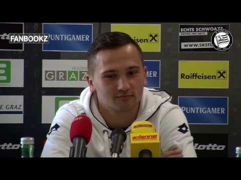SK Sturm: Mediabriefing vor SK Rapid Wien (22. Runde 2014/15)
