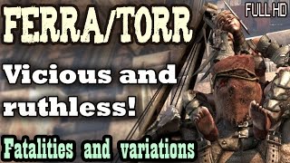FERRA/TORR in Mortal Kombat X vs Silver Cassie, Farmer jax, Kold War Sonya and others