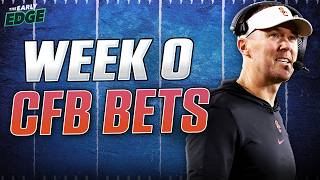 Week 0 College Football Picks, Predictions and BEST BETS!