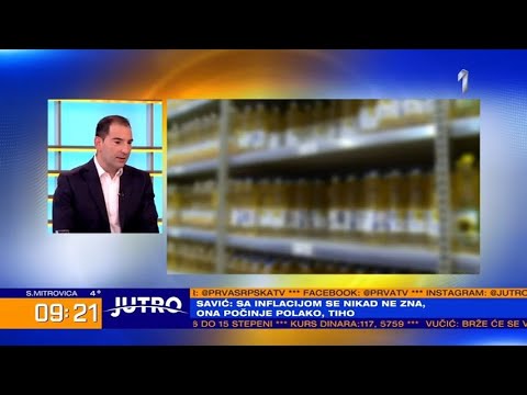 JUTRO - Vlada Srbije zamrzla cene pet osnovnih namirnica | PRVA