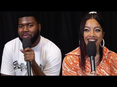 KHALID asks KIANA LEDÉ if her favorite R&B cover is his!