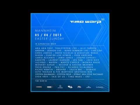 Chris Liebing & Len Faki - live @ Time Warp 2015 Mannheim 06.04.2015