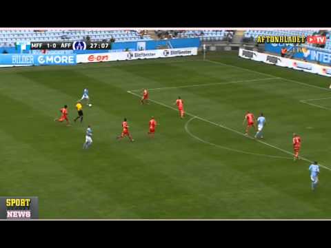Malmö FF - Åtvidaberg FF 3-0 Allsvenskan 2014 omgång 14 (målen)