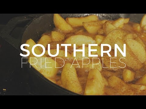 How To Make Fried Apples | Kenya Rae