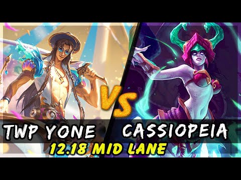 TheWanderingPro - Yone vs Cassiopeia MID Patch 12.18 - Yone Gameplay