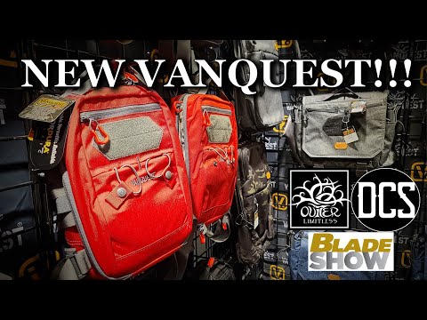 Vanquest: The ONLY Bag Company Worthy Enough to Be At A Blade Show!!!  Blade Show 2021