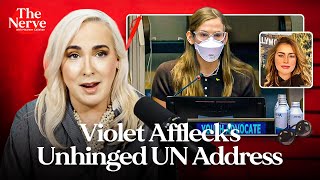 Nepo Baby Violet Affleck Masked Up at UN and Her Possible Troubled Home Life, w/ Kinsey Schofield