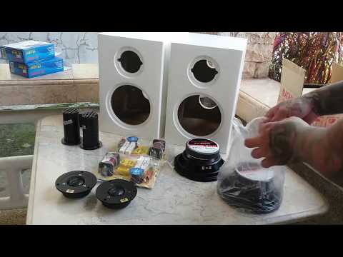 DIY Routed MDF 2 Way Bookshelf Speakers