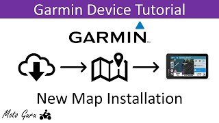 How to install a new map on a Garmin Device