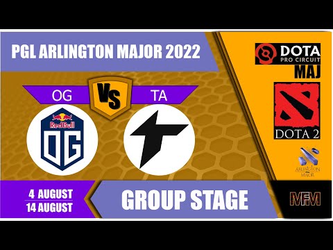 OG VS Thunder Awaken Gameplay Highlights (2 game) | DOTA2 | PGL ARLINGTON MAJOR 2022