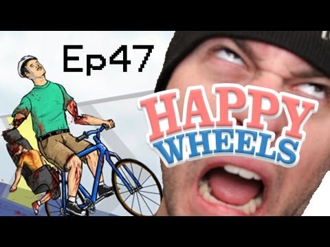 Birds attack CIA Pirates - Happy Wheels w/ FLuffee Ep.47