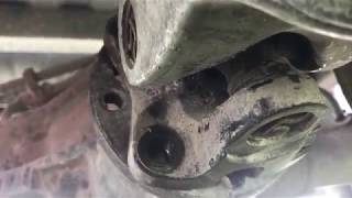 dodge ram universal joint replacement u-joint DIY